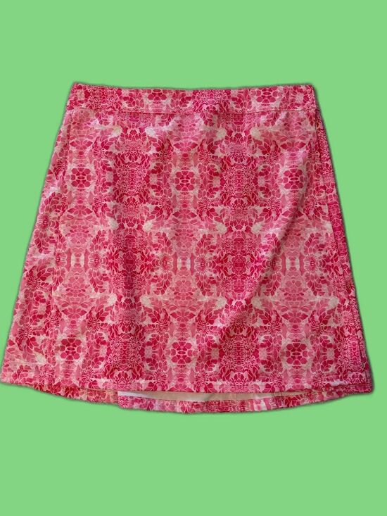Ripskirt Hawaii Dresses & Skirts - Ripskirt Hawaii Pink Patterned Mini Skirt